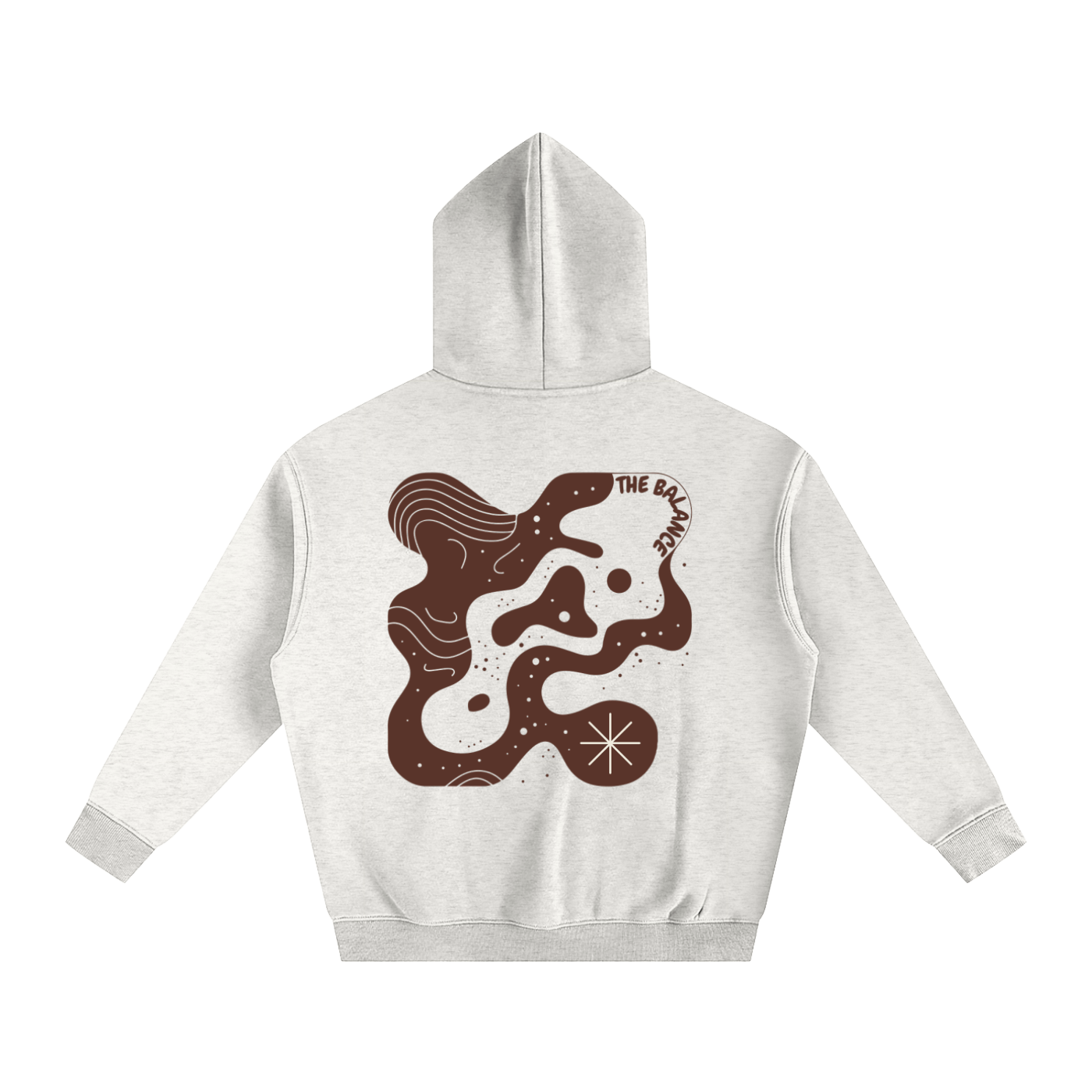 BALANCE - Snake Oversized Fleece Hoodie