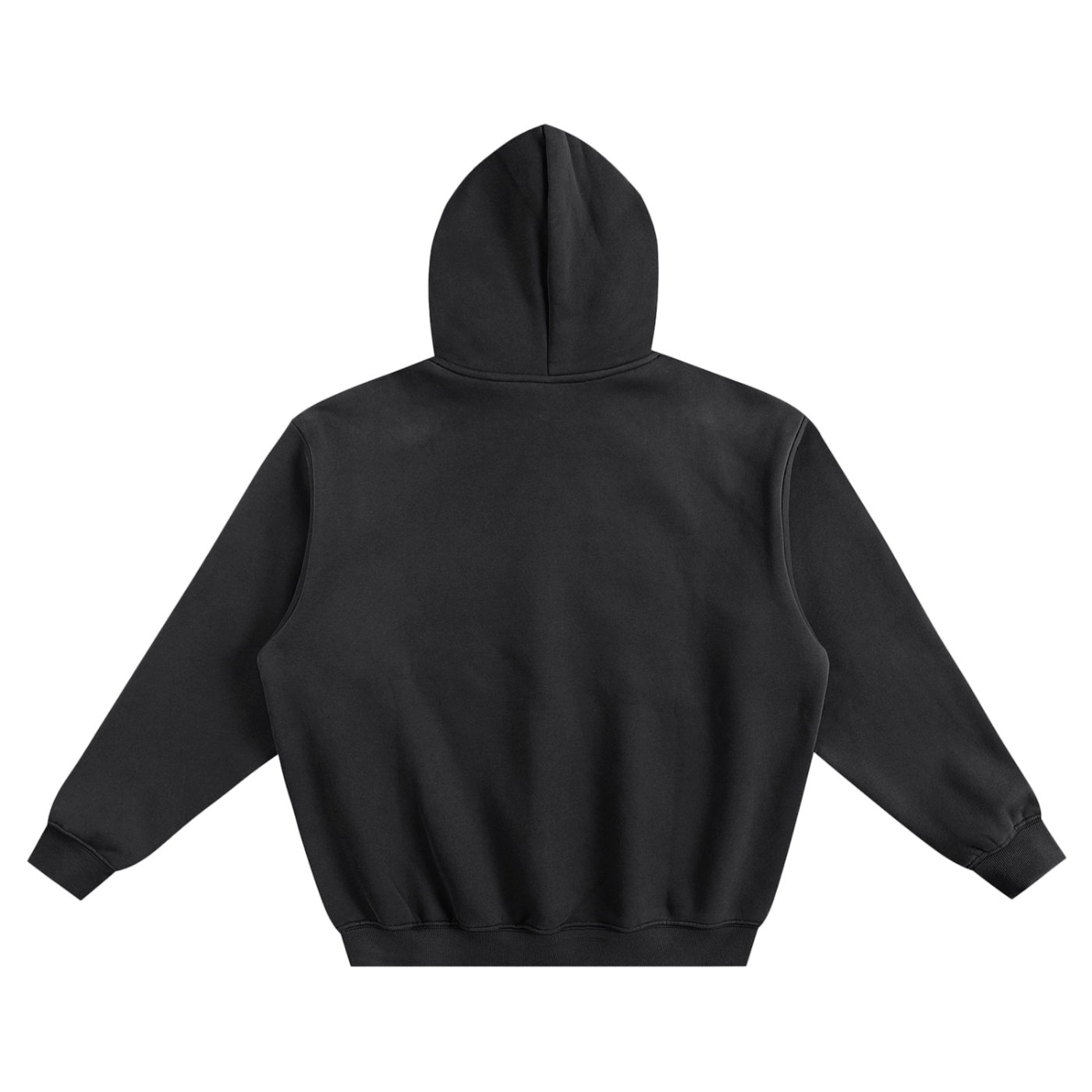BALANCE - Logo Fleeced Boxy Hoodie