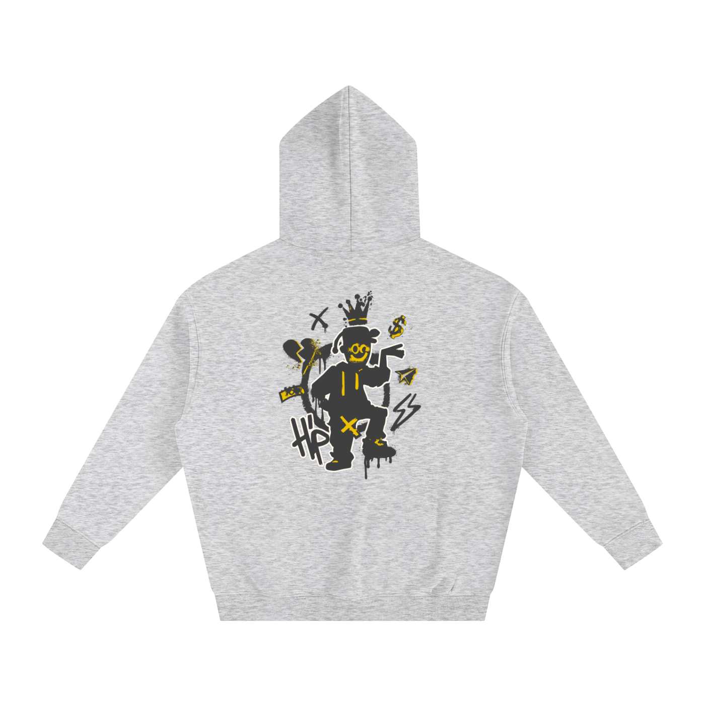HP Man Oversize Fleeced Hoodie