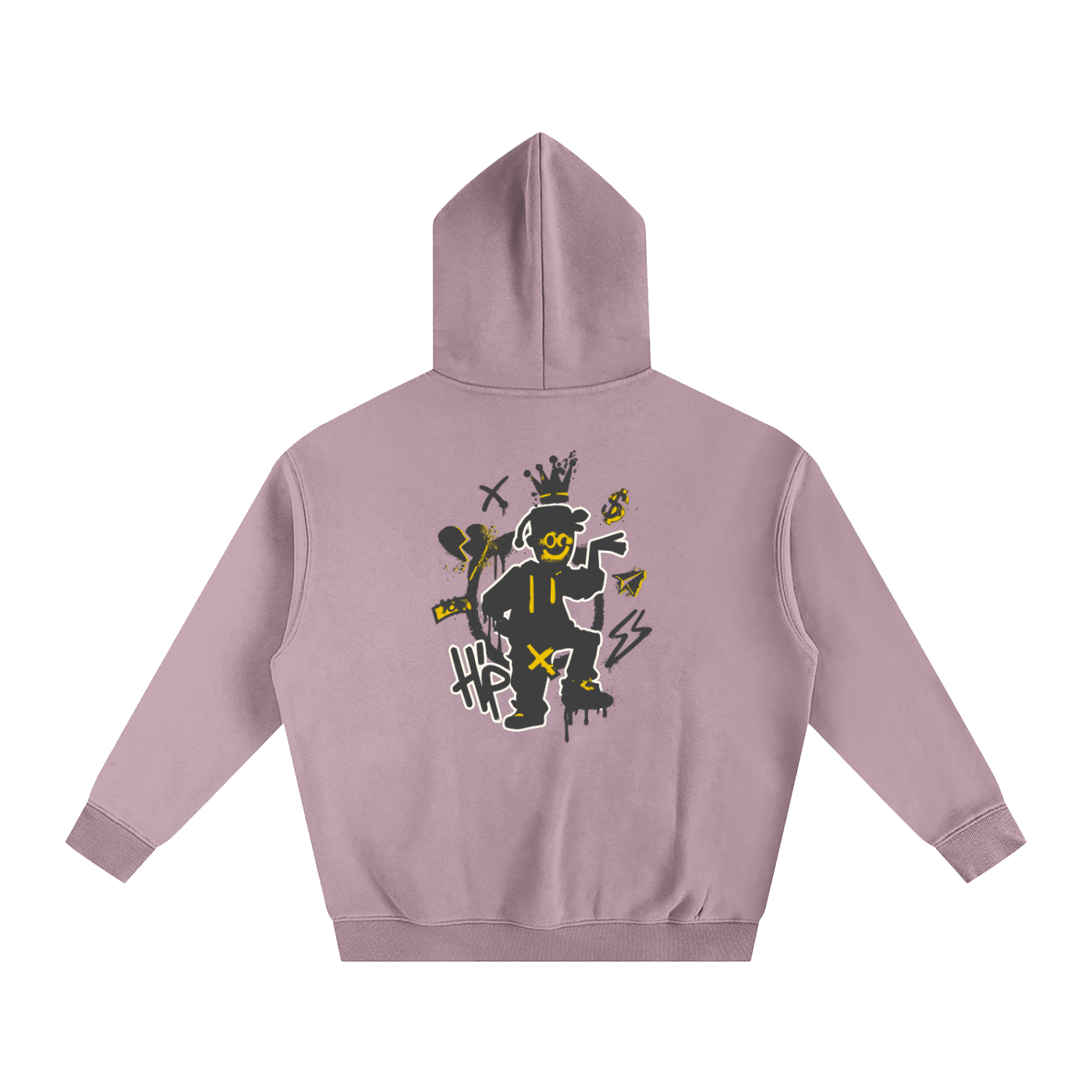 HP Man Oversize Fleeced Hoodie