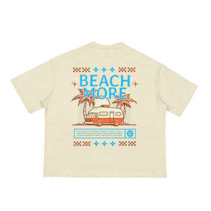 Beach More Boxy Tee