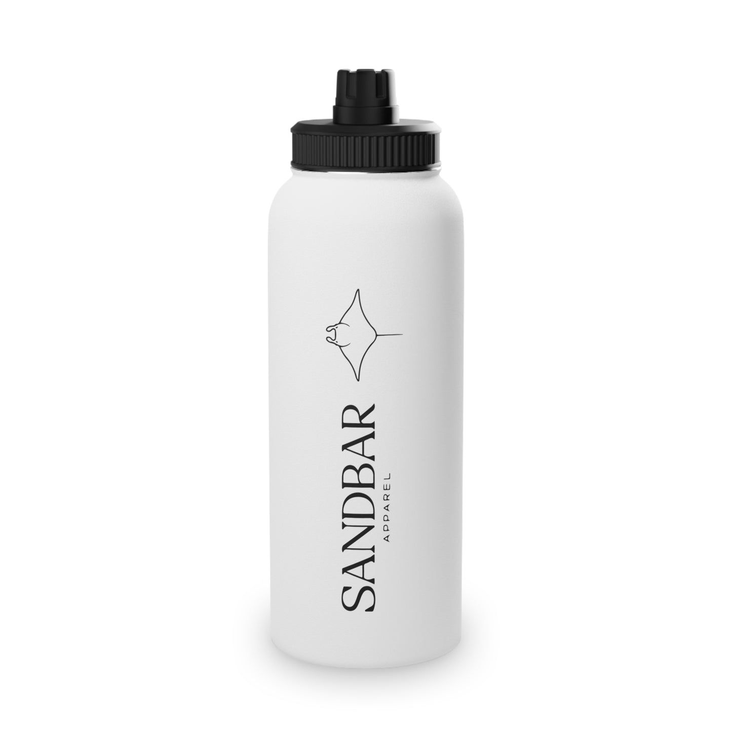 Stainless Steel Water Bottle - Sports Lid