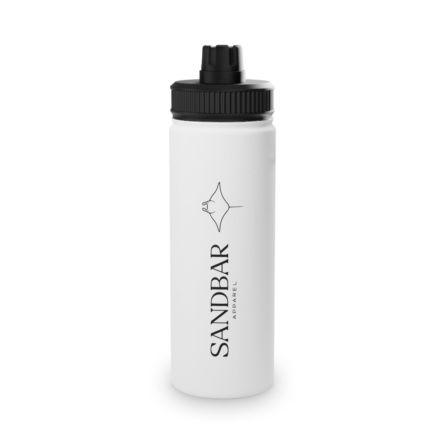 Stainless Steel Water Bottle - Sports Lid