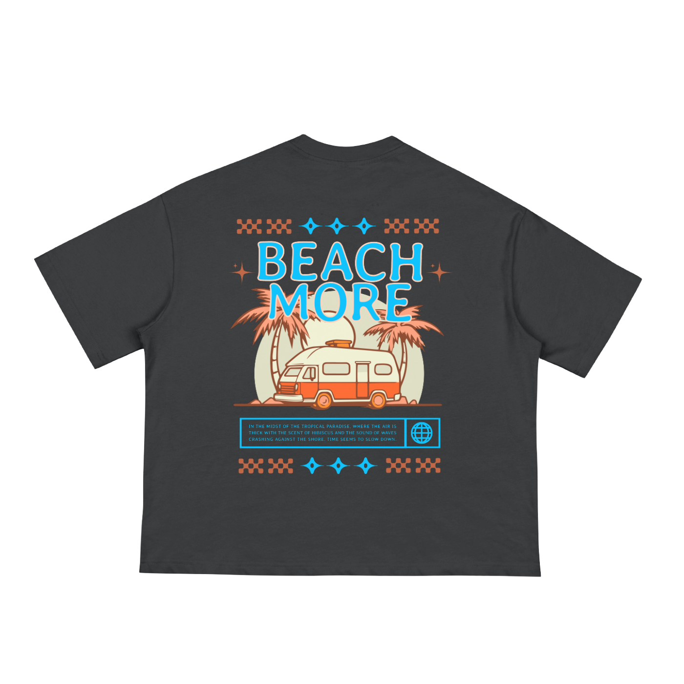 Beach More Boxy Tee