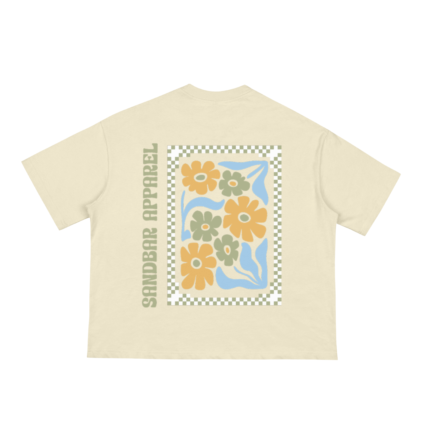 Flowers Boxy Tee