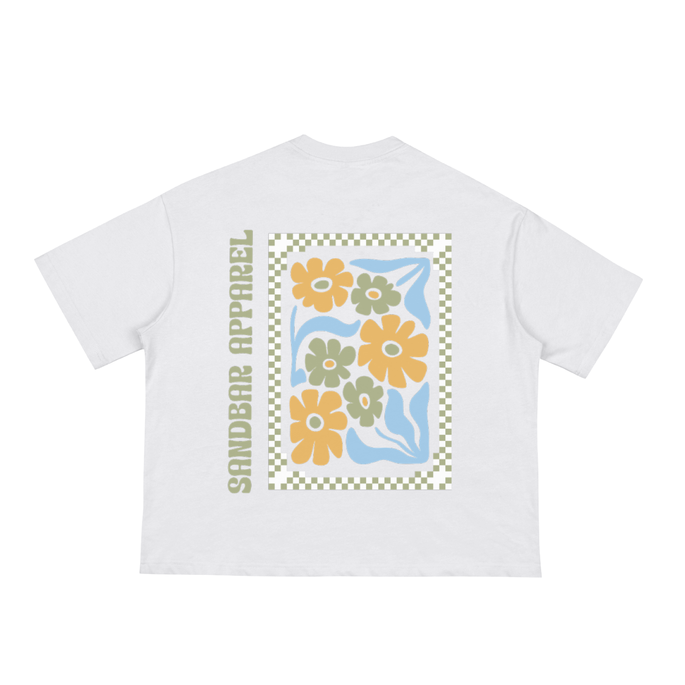 Flowers Boxy Tee