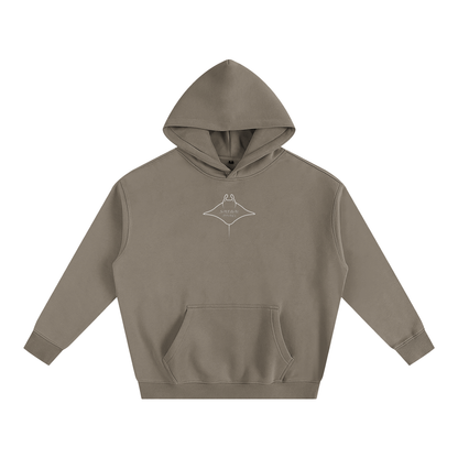 Sandbar Logo Oversize Fleeced Hoodie