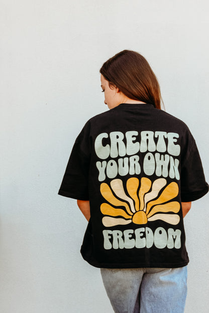 Create Freedom Boxy Tee