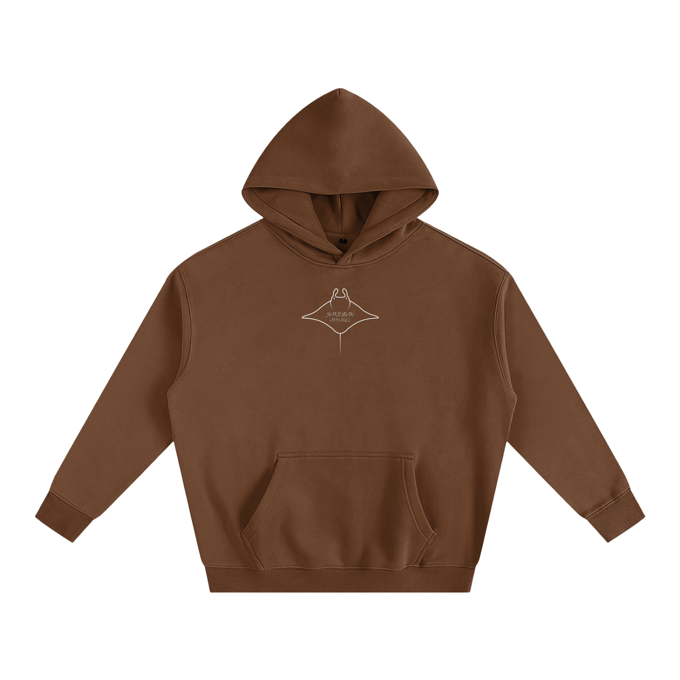 Sandbar Logo Oversize Fleeced Hoodie