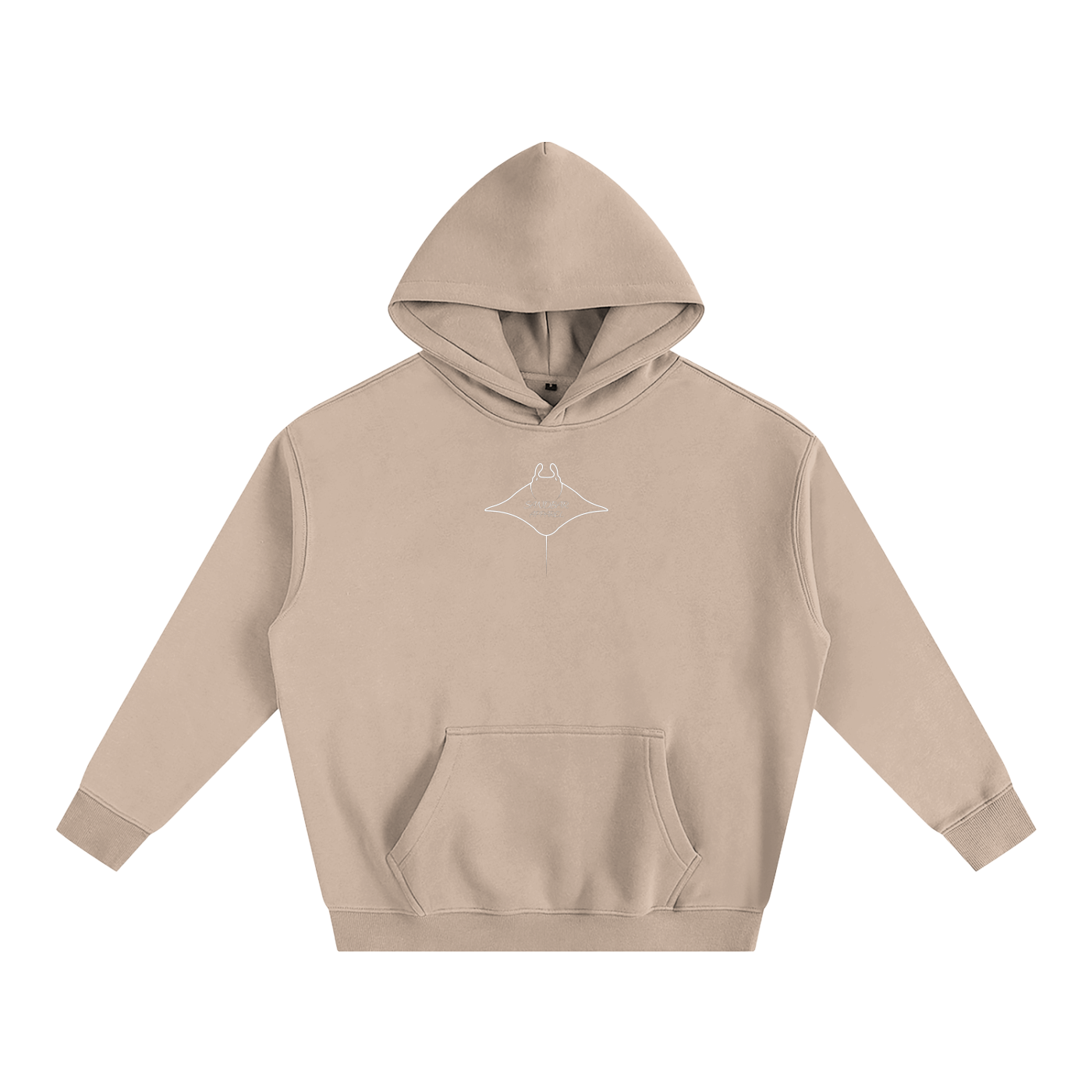 Sandbar Logo Oversize Fleeced Hoodie