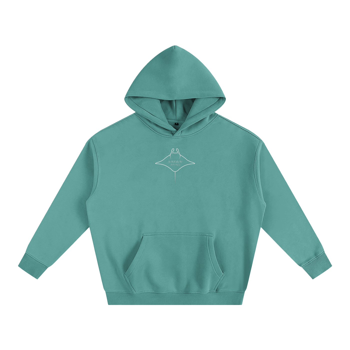 Sandbar Logo Oversize Fleeced Hoodie